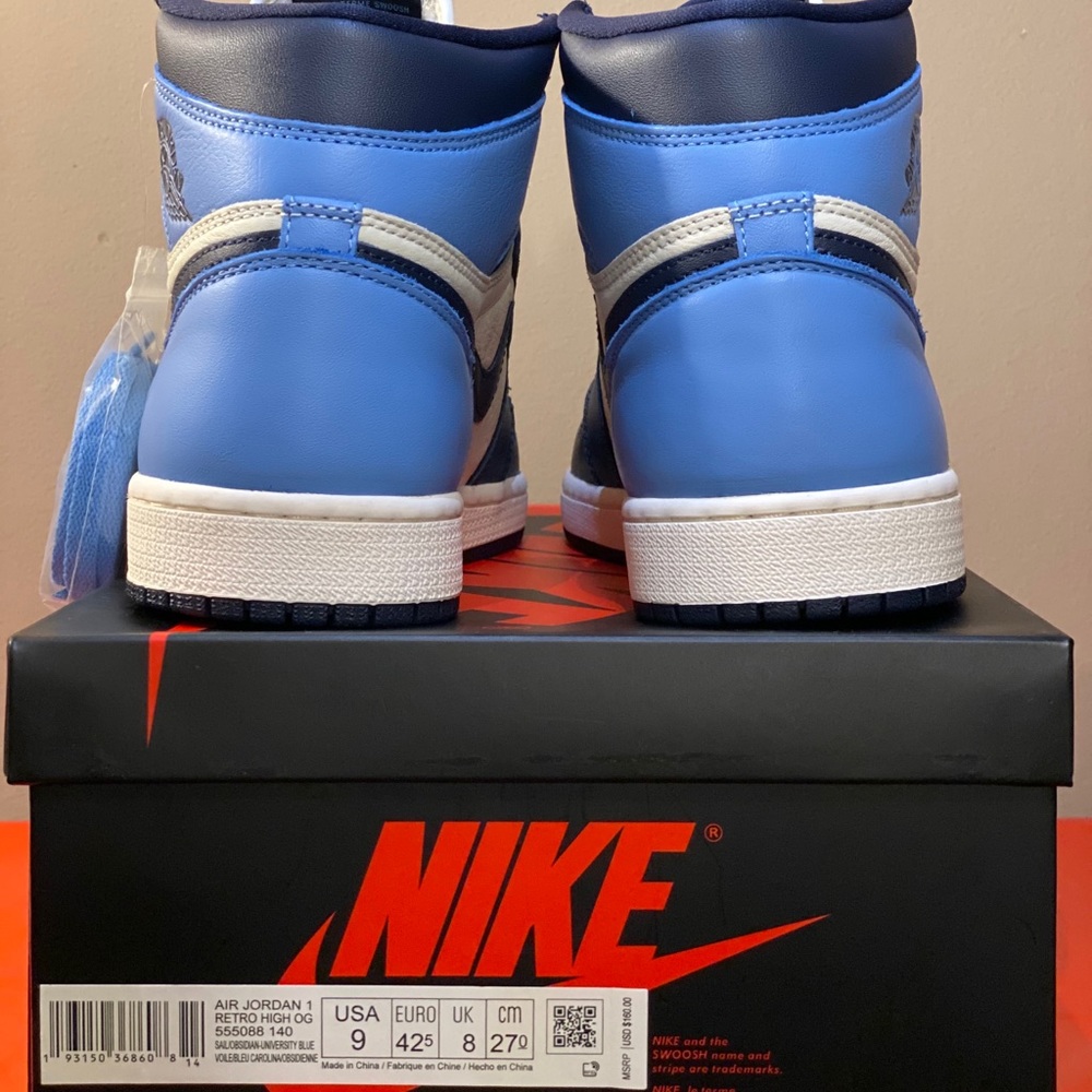 Air Jordan 1 Retro High OG ‘Obsidian’ (9) - Picture 7 of 8